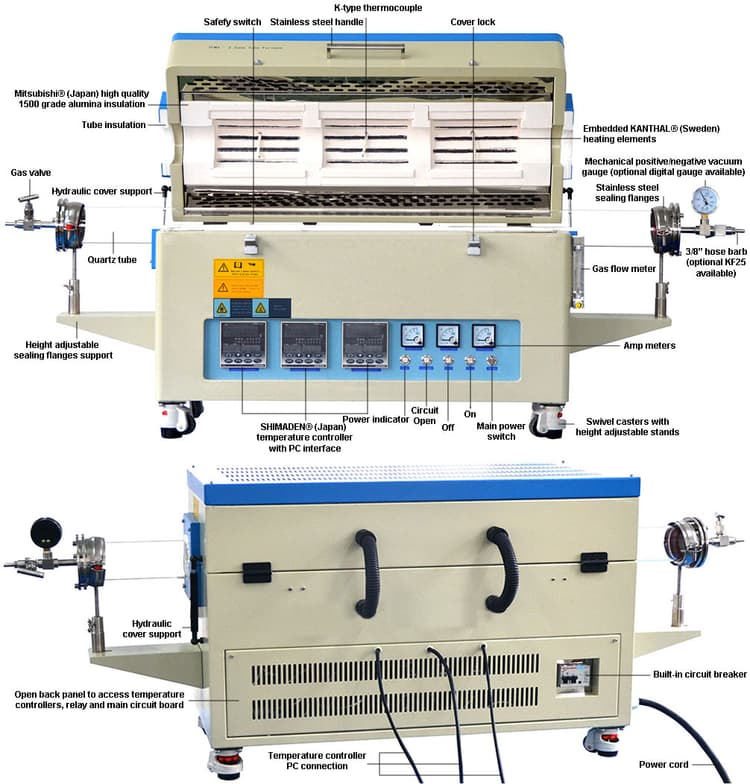 Tube Furnaces Tube Furnaces