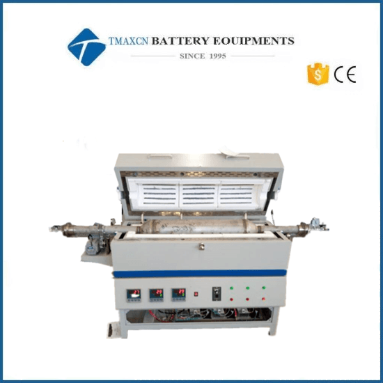 Three-Zone 1600°C Tube Furnace with Vacuum Flanges & Alumina Tube