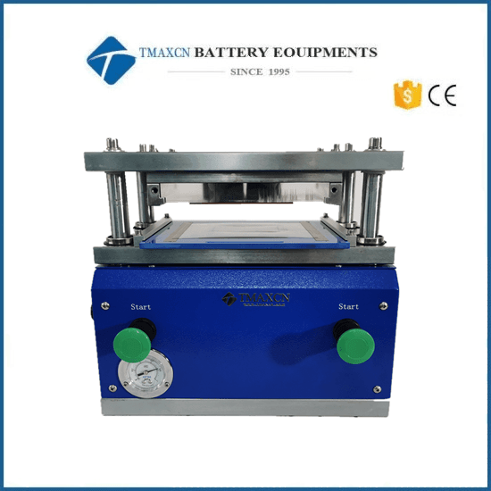 Pneumatic Electrode Die Cutter Cutting Machine For Battery Case Notching