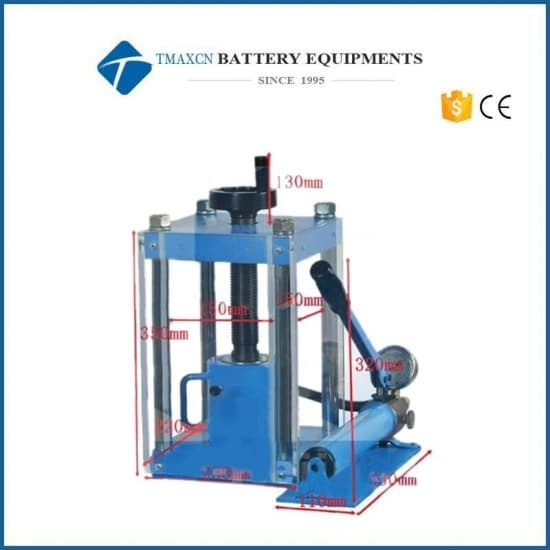Laboratory Press Machine With Built In Hydraulic Pump & Protection Cover