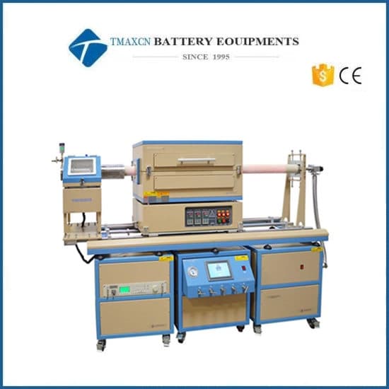 1200C Laboratory 2-5" Single Zone Vacuum Rotary CVD Tube Furnace