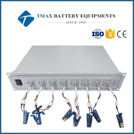 5V10mA 8 Channel Battery Analyzer For Coin Cell Tester