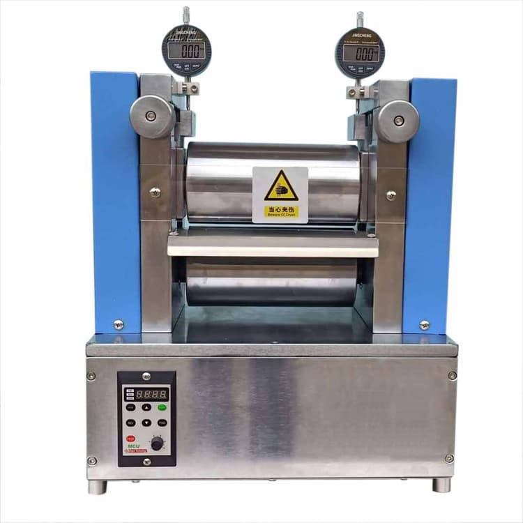 heat roller press