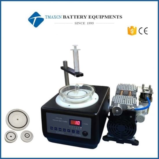 Small Spin Coater ( Max. 8000 Rpm, 4" Wafer Max.) With 3 Sets Of Vacuum Chucks & Complete Accessories