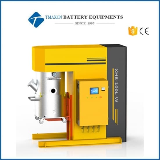 Large Lithium Battery Slurry Vaccum Mixing Machine 100L Capacity Battery Mixer