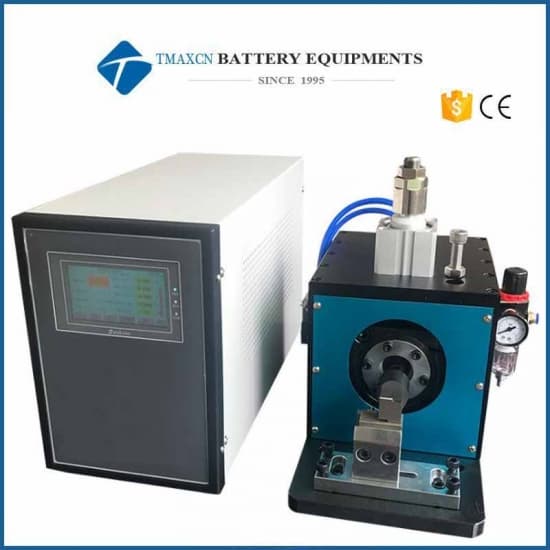 Cylindrical Cell Mental Al Tab Ni Tag Ultrasonic Spot Welder (MAX 20-40 Layers)