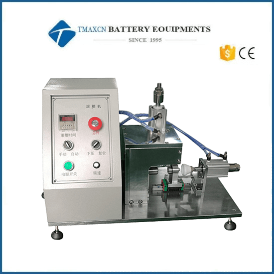 Lab Ultracapacitor Roll Grooving Groover Machine For Supercapacitor