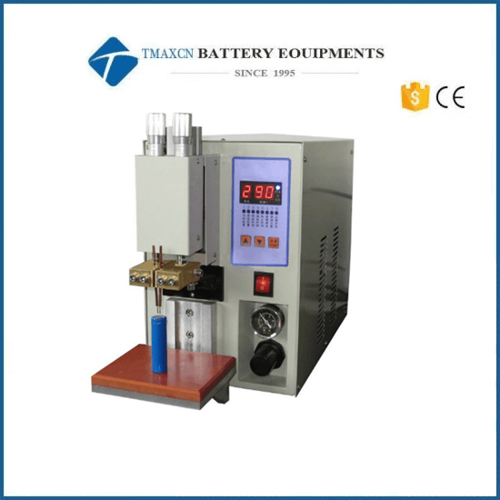Cylindrical Battery Double Point Pneumatic Spot Welding Machine and Battery Tab Spot Welder