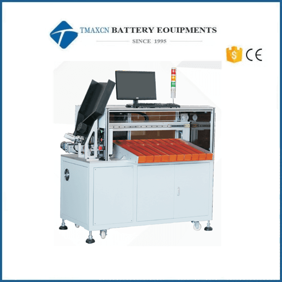 Automatic 10 Channel Cylindrical Battery Selector Sorter for 18650 26650 and 21700 cylindrical Cell