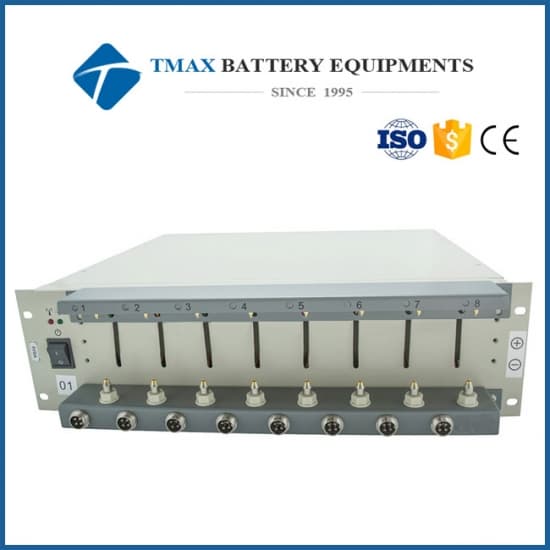 5V3A 8 Channels Battery Tester Adjustable Cell Holders & Software