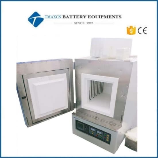 Chamber Size 200X150X150mm Lab  Alumina Ceramic Muffle Furnace with B Type Thermocouple