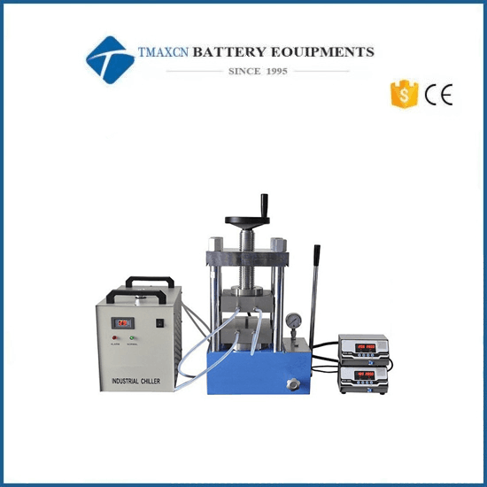 500℃ 30T Lab Manual High Temperature Heating Press Machine