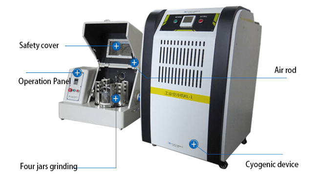 Cold-air Planetary Ball Mill3 Cold-air Planetary Ball Mill3