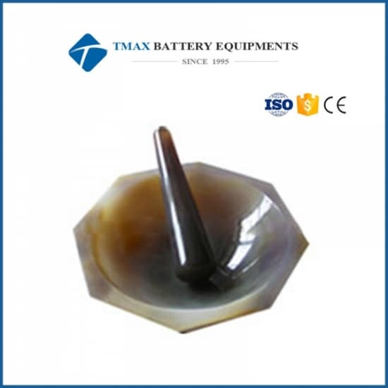 Lab Used Material Natural Agate Mortar And Pestle