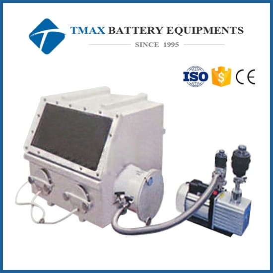 Stainless Steel Vacuum Glove Box with Vacuum Flange & Gauge
