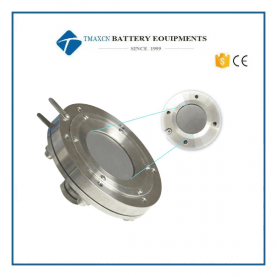 Coin Cell Split Test Cell Tester For In-Situ XRD Analysis Of Electrode Materials Of Rechargeable Battery