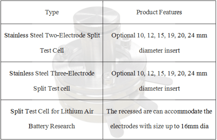 coin cell test cell coin cell test cell