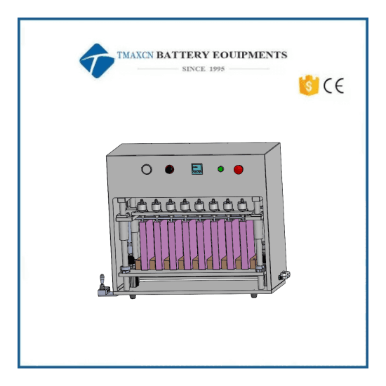 5V100A 8 Channel Negative Pressure Formation Machine For Prismatic Cell Assembly